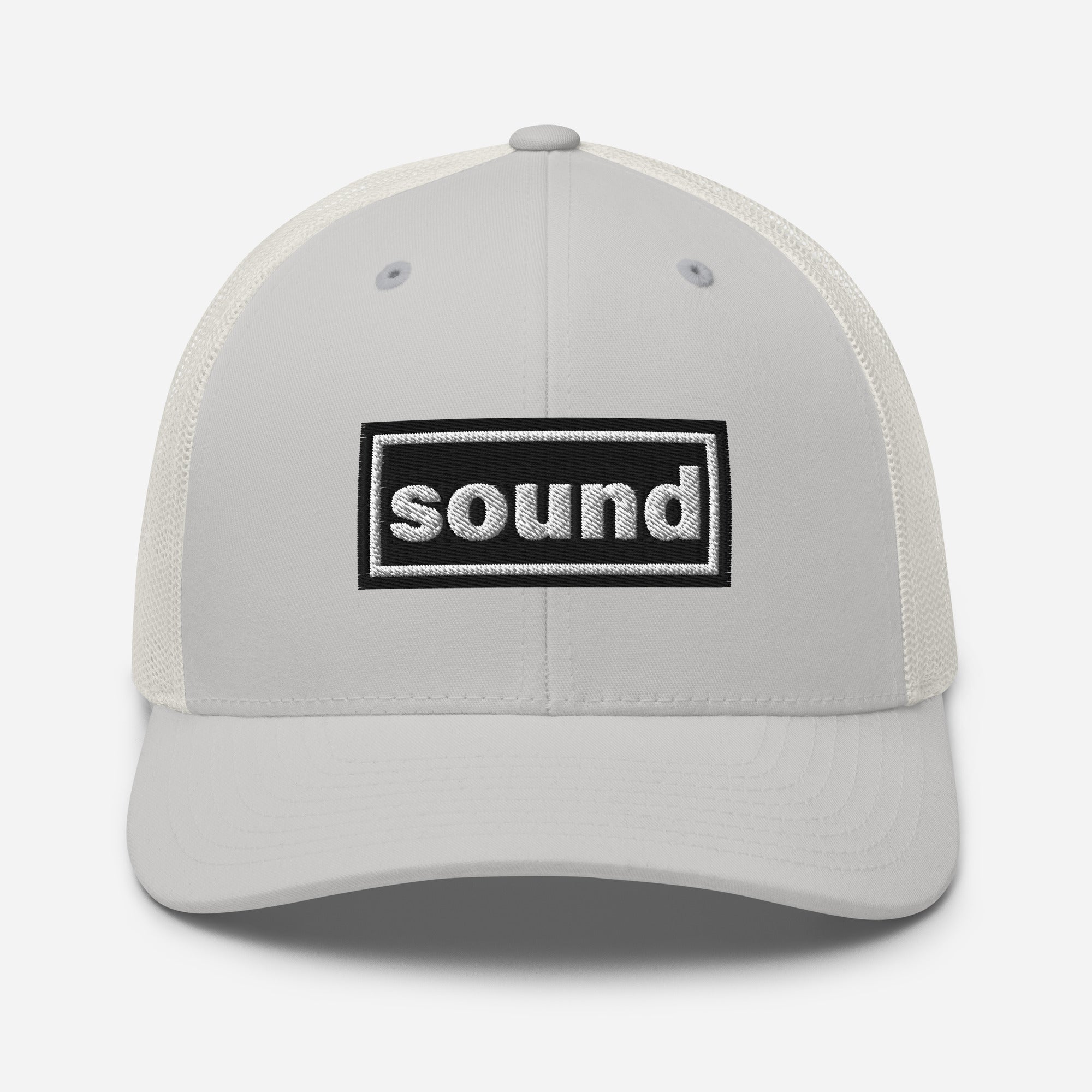 The Tractor Mugs Store Silver Oasis Style Retro Sound | Trucker Cap Quality Farmers Merch