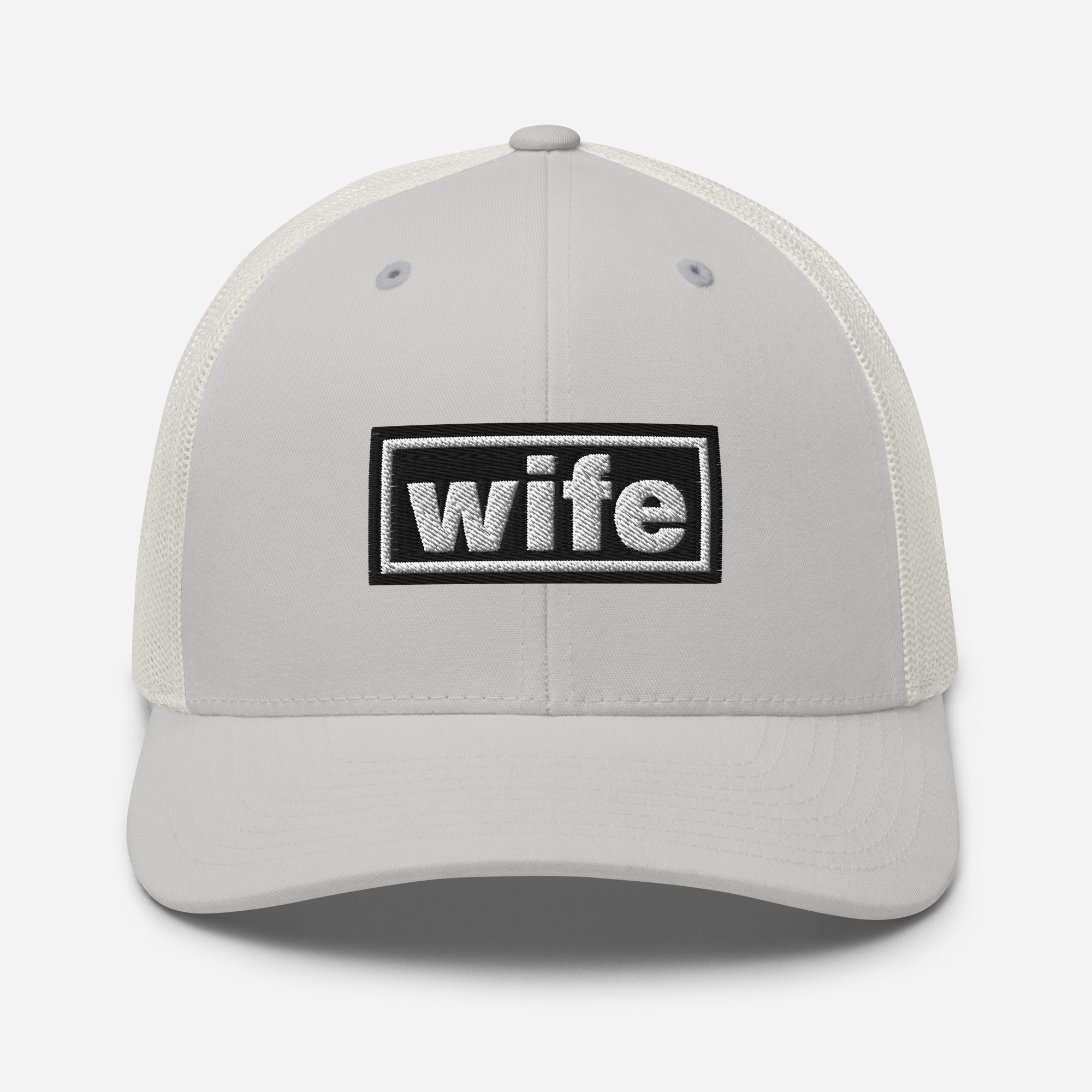 The Tractor Mugs Store Silver Oasis Style Retro Wife | Trucker Cap Quality Farmers Merch