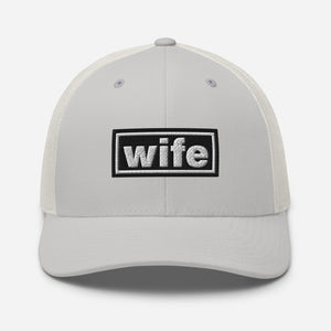 The Tractor Mugs Store Silver Oasis Style Retro Wife | Trucker Cap Quality Farmers Merch