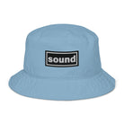 The Tractor Mugs Store Slate Blue Oasis Style Sound | Organic bucket hat Quality Farmers Merch