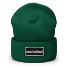 The Tractor Mugs Store Spruce OASIS Style 'New Holland" | Cuffed Beanie Quality Farmers Merch