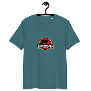 The Tractor Mugs Store Stargazer / S Jurassic Farm | Unisex Organic Cotton Tee Quality Farmers Merch