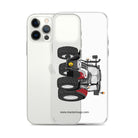 The Tractor Mugs Store Steyr 4120 Plus | Clear Case for iPhone® Quality Farmers Merch