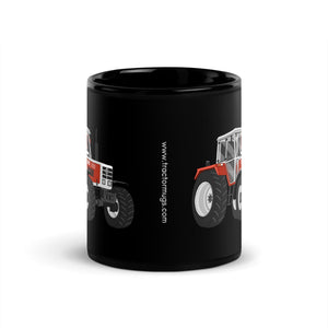 The Tractor Mugs Store Steyr 8130 | Black Glossy Mug Quality Farmers Merch