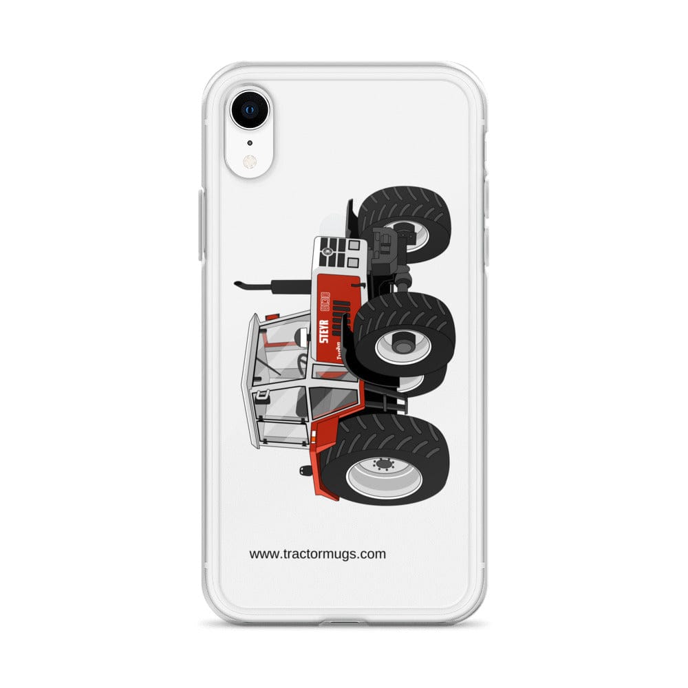 The Tractor Mugs Store Steyr 8130 | Clear Case for iPhone® Quality Farmers Merch
