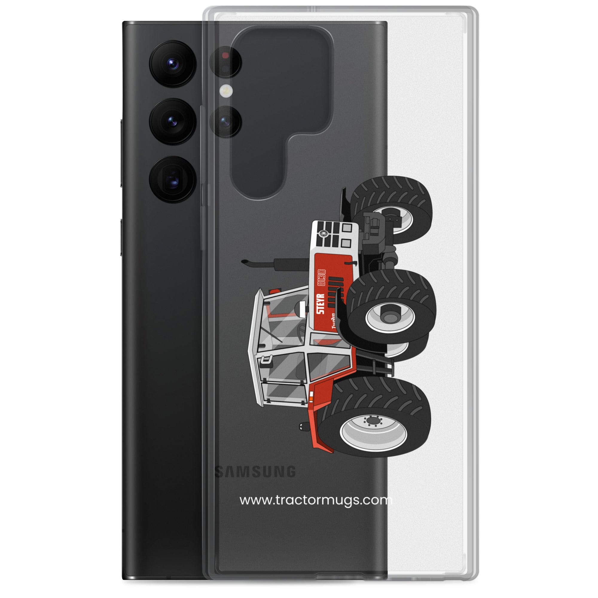 The Tractor Mugs Store Steyr 8130 | Clear Case for Samsung® Quality Farmers Merch