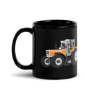 The Tractor Mugs Store Steyr SK 8130 Kommunal | Black Glossy Mug Quality Farmers Merch