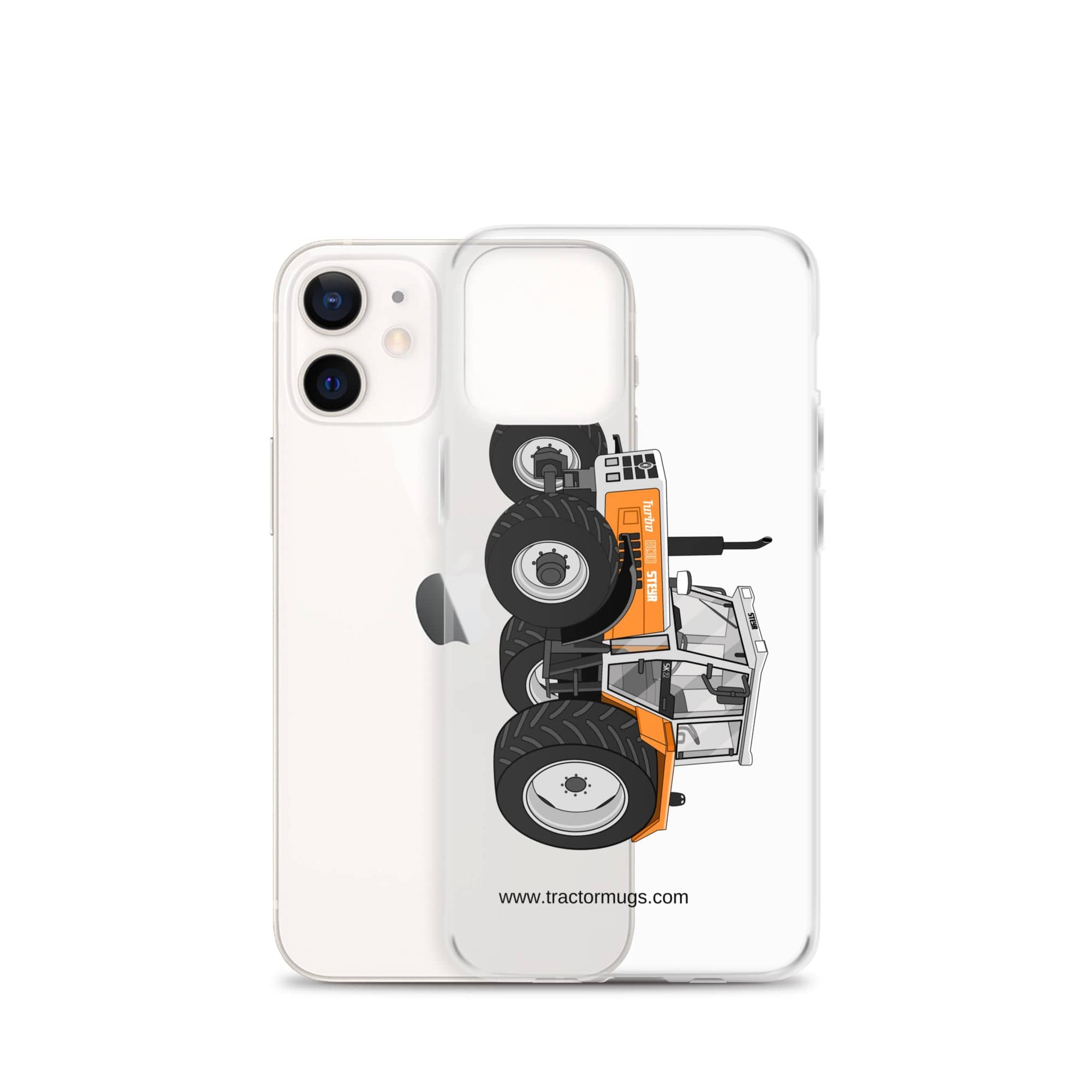 The Tractor Mugs Store Steyr SK 8130 Kommunal | Clear Case for iPhone® Quality Farmers Merch