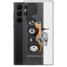 The Tractor Mugs Store Steyr SK 8130 Kommunal | Clear Case for Samsung® Quality Farmers Merch