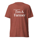 The Tractor Mugs Store T-Shirt Clay Triblend / XS I'M A FARMER | T-shirt Quality Farmers Merch