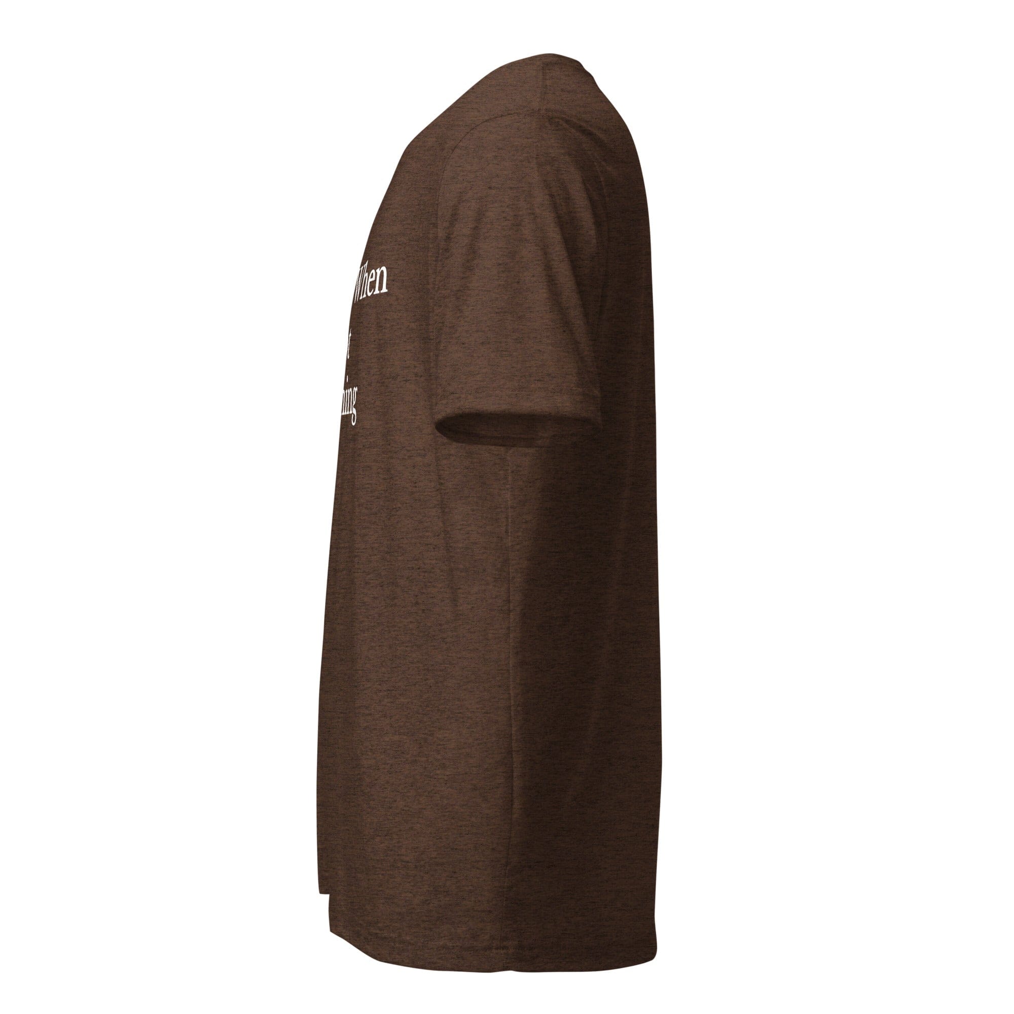 The Tractor Mugs Store T-Shirt CRANKY WHEN NOT FARMING | T-shirt Quality Farmers Merch