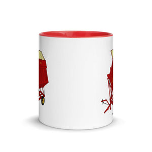 The Tractor Mugs Store Taarup tipvogn T3 Trailer | Mug with Color Inside Quality Farmers Merch