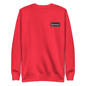 The Tractor Mugs Store Team Red / S OASIS Style FARMER | Unisex Premium Sweatshirt Quality Farmers Merch