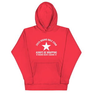 The Tractor Mugs Store Team Red / S Round Baler Star | Unisex Hoodie Quality Farmers Merch