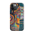 The Tractor Mugs Store Tough Case for iPhone® iPhone 12 Pro Max Deutz Fahr DX 140 | Splash Art Tough Case for iPhone® Quality Farmers Merch