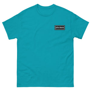 The Tractor Mugs Store Tropical Blue / S 'OASIS' John Deere Unisex Classic Tee Quality Farmers Merch