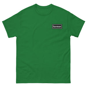 The Tractor Mugs Store Turf Green / S Oasis Style Farmer Unisex | Classic Tee Embroidered Quality Farmers Merch