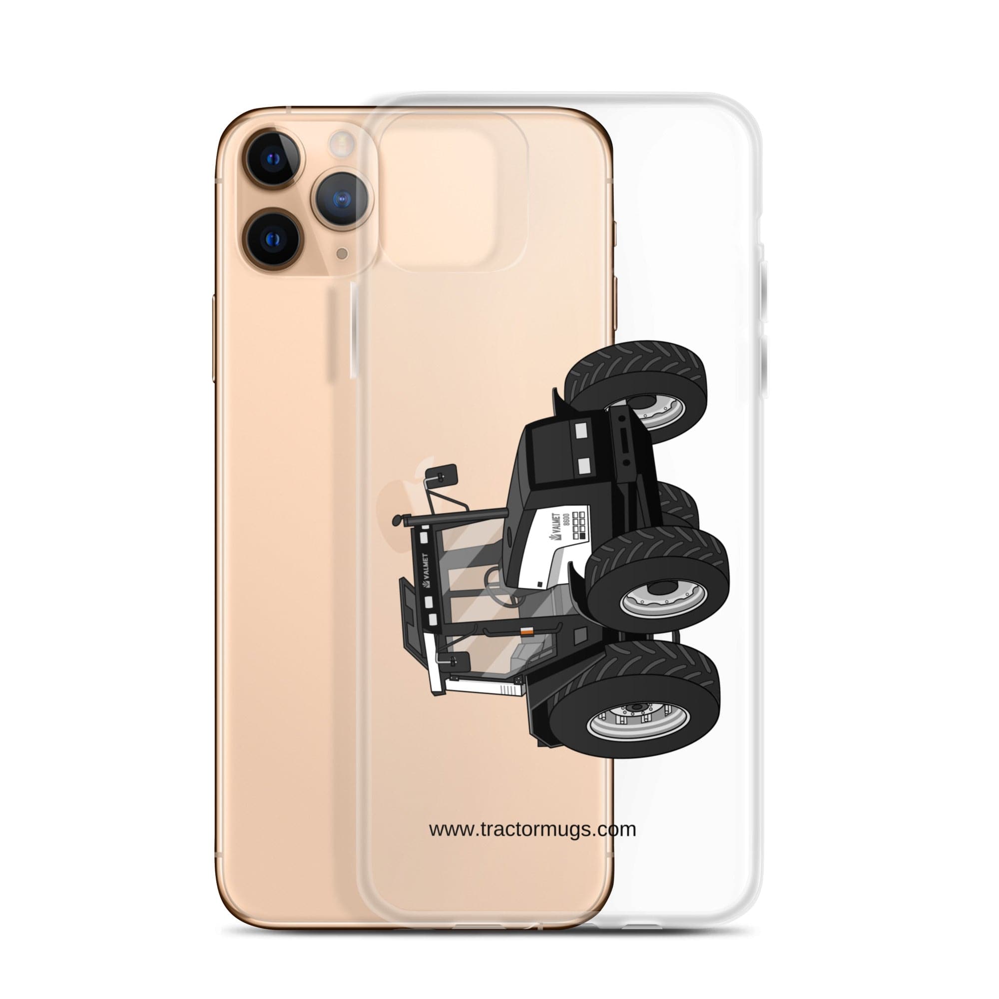 The Tractor Mugs Store Valmet Mega 8600 | Clear Case for iPhone® Quality Farmers Merch