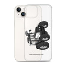 The Tractor Mugs Store Valmet Mega 8600 | Clear Case for iPhone® Quality Farmers Merch