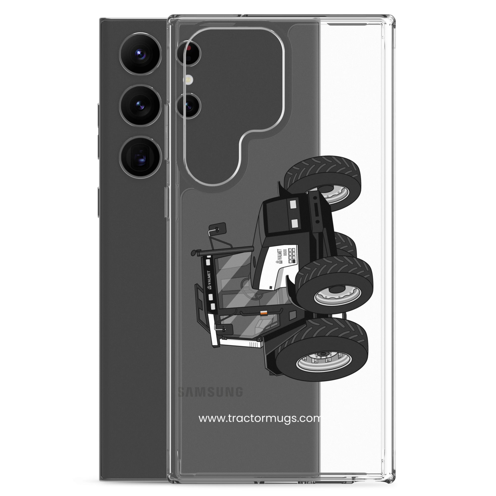 The Tractor Mugs Store Valmet Mega 8600 | Clear Case for Samsung® Quality Farmers Merch