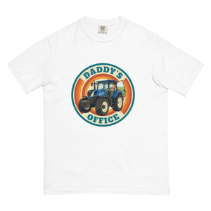The Tractor Mugs Store White New Holland T7.225 DADDY'S OFFICE Retro | Unisex Premium T-shirt Quality Farmers Merch