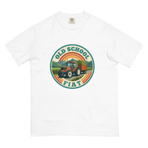 The Tractor Mugs Store White / S FIATAGRI F130 OLD SCHOOL FIAT Retro | Unisex Premium T-shirt Quality Farmers Merch