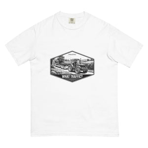 The Tractor Mugs Store White / S FIATAGRI F140 TRAFFIC WHAT TRAFFIC? Moose | Unisex Premium T-shirt Quality Farmers Merch