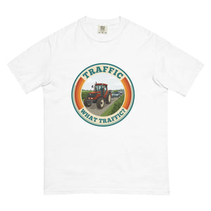 The Tractor Mugs Store White / S FIATAGRI F140 TRAFFIC WHAT TRAFFIC? Retro | Unisex Premium T-shirt Quality Farmers Merch