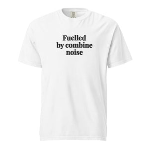 The Tractor Mugs Store White / S Fuelled by Combine Noise | Unisex Premium T-shirt Quality Farmers Merch