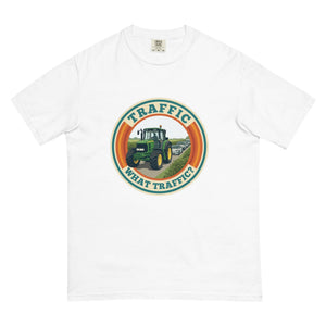 The Tractor Mugs Store White / S John Deere 6930 TRAFFIC WHAT TRAFFIC? Retro | Unisex Premium T-shirt Quality Farmers Merch