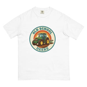 The Tractor Mugs Store White / S John Deere 7810 OLD SCHOOL DEERE Retro | Unisex Premium T-shirt Quality Farmers Merch