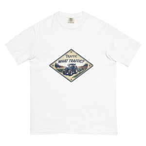 The Tractor Mugs Store White / S New Holland TM 155 TRAFFIC WHAT TRAFFIC? Heritage | Unisex Premium T-shirt Quality Farmers Merch