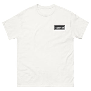 The Tractor Mugs Store White / S Oasis Style Farmer Unisex | Classic Tee Embroidered Quality Farmers Merch