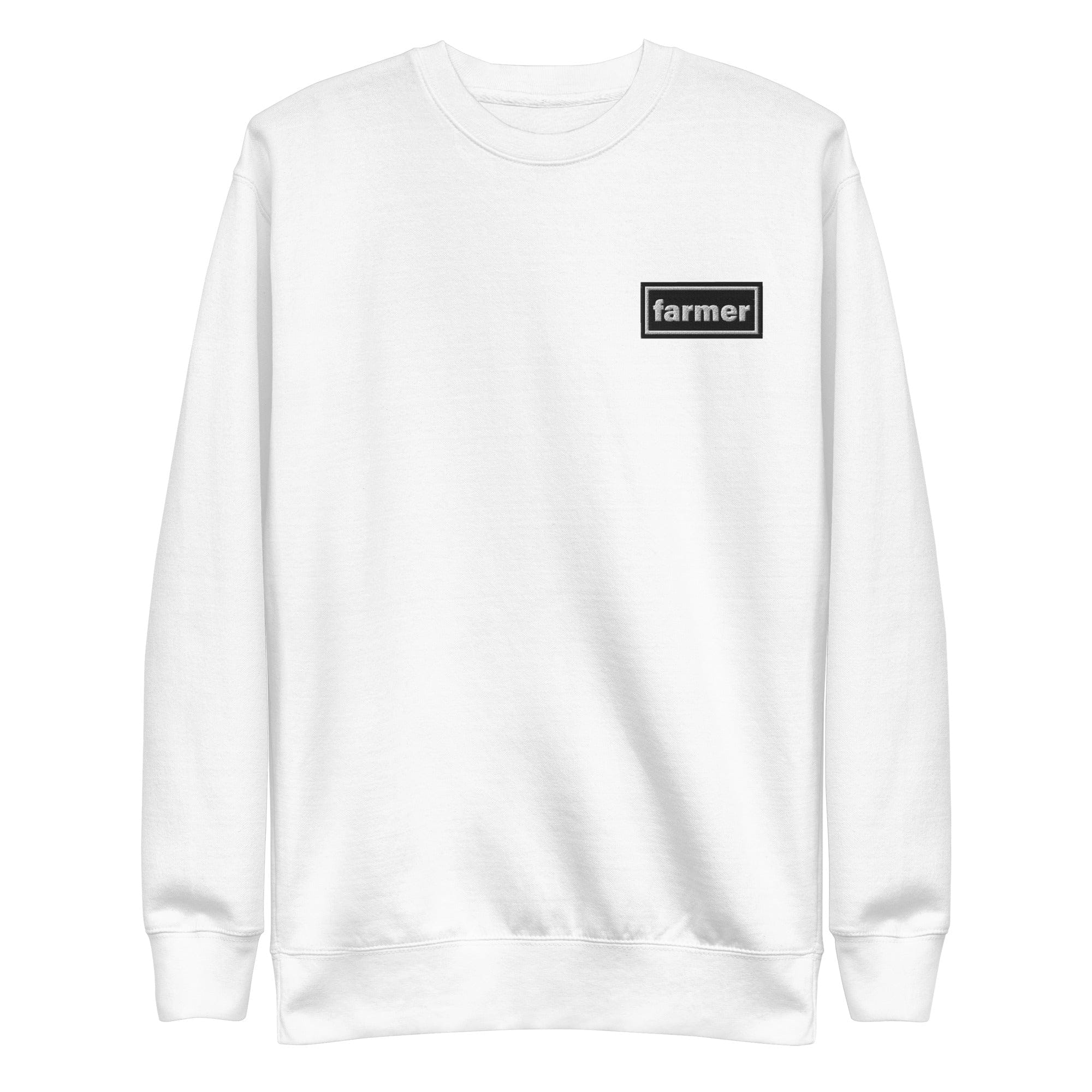 The Tractor Mugs Store White / S OASIS Style FARMER | Unisex Premium Sweatshirt Quality Farmers Merch
