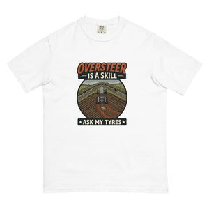 The Tractor Mugs Store White / S Oversteer Is A Skill | Unisex Premium T-shirt Quality Farmers Merch
