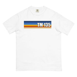 The Tractor Mugs Store White / S Retro Stripes TM 135 | Unisex Premium T-shirt Quality Farmers Merch