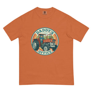 The Tractor Mugs Store Yam Massey Ferguson 135 DADDY'S OFFICE Retro | Unisex Premium T-shirt Quality Farmers Merch