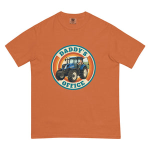 The Tractor Mugs Store Yam New Holland T7.225 DADDY'S OFFICE Retro | Unisex Premium T-shirt Quality Farmers Merch