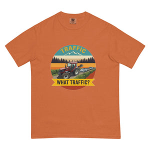 The Tractor Mugs Store Yam / S FIATAGRI F140 TRAFFIC WHAT TRAFFIC? Outdoor | Unisex Premium T-shirt Quality Farmers Merch