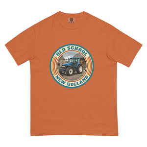 The Tractor Mugs Store Yam / S New Holland TM 135 OLD SCHOOL NEW HOLLAND Retro | Unisex Premium T-shirt Quality Farmers Merch