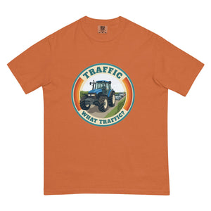 The Tractor Mugs Store Yam / S New Holland TM 135 TRAFFIC WHAT TRAFFIC? Retro | Unisex Premium T-shirt Quality Farmers Merch