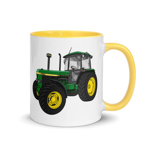 The Tractor Mugs Store Yellow / 11 oz John Deere 3650 | Mug with Color Inside Quality Farmers Merch