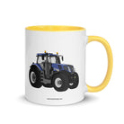 The Tractor Mugs Store Yellow / 11 oz New Holland T8 435 | Mug with Color Inside Quality Farmers Merch