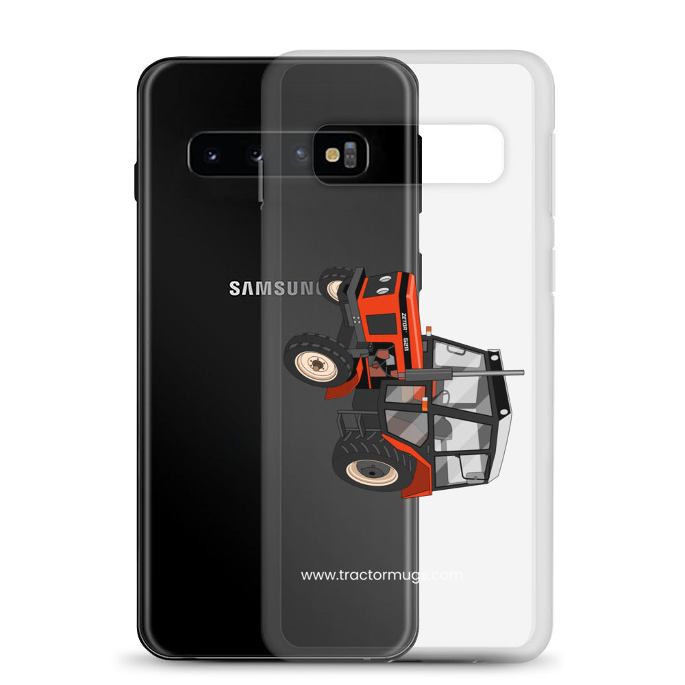 The Tractor Mugs Store Zetor 5211 | Clear Case for Samsung® Quality Farmers Merch