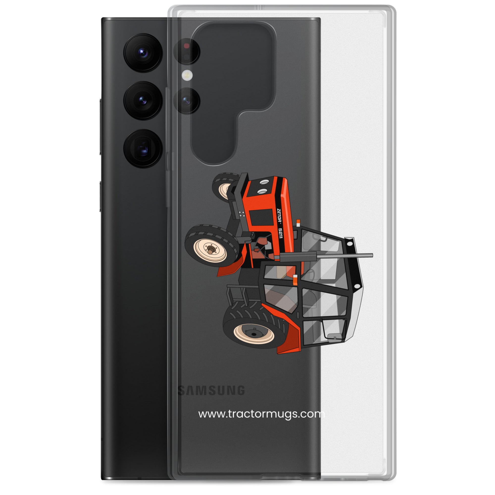 The Tractor Mugs Store Zetor 5211 | Clear Case for Samsung® Quality Farmers Merch