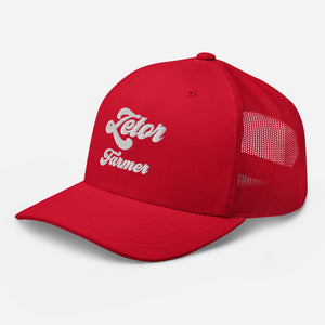 The Tractor Mugs Store Zetor Farmer | Retro 70's Trucker Cap Quality Farmers Merch