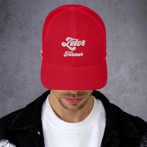 The Tractor Mugs Store Zetor Farmer | Retro 70's Trucker Cap Quality Farmers Merch