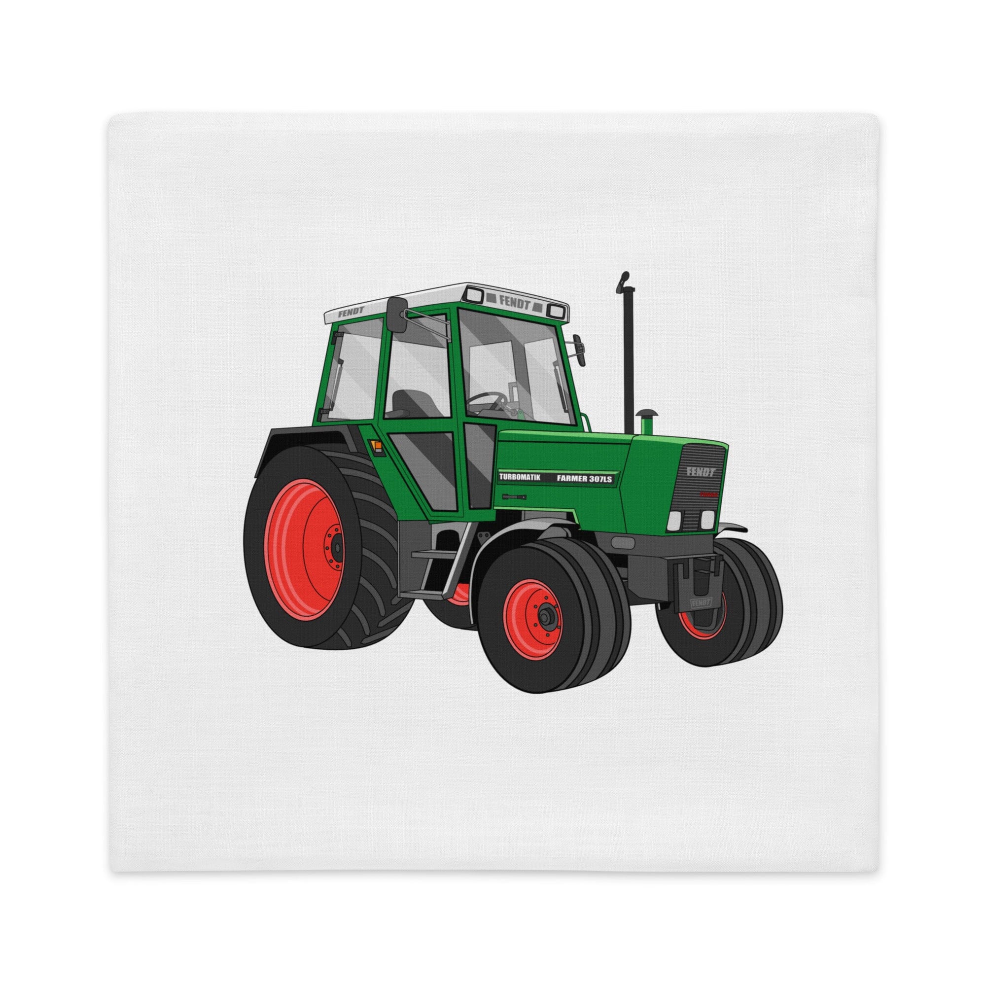 The Tractors Mugs Store 22″×22″ Fendt Farmer TURBOMATIK 307 LSA  |  Premium Pillow Case Quality Farmers Merch