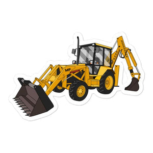The Tractors Mugs Store 4″×4″ Massey 50HX Bubble-free stickers Quality Farmers Merch