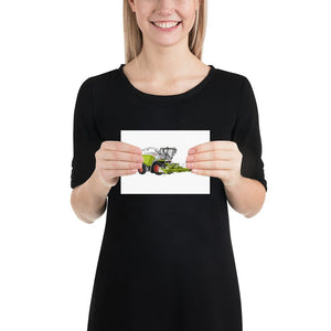The Tractors Mugs Store 5″×7″ Class Jaguar 860 Forage Harvester Poster Quality Farmers Merch